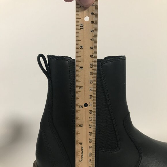 LL Bean Camden Hill Chelsea Black Pull On Boots Womens US 10M UK 8 EU 40.5 - Picture 11 of 16